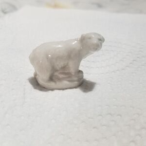Antique Wade England Polar Bear Ceramic Figurine